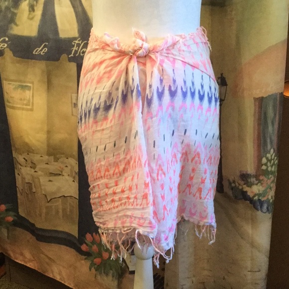 🆕Anthropologie Boho Infinity Scarf 🌸🐳🌼 - Picture 6 of 8